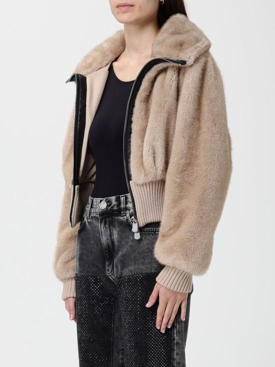 25FW 핑코 코트 105399A2PI C60 Beige - PINKO