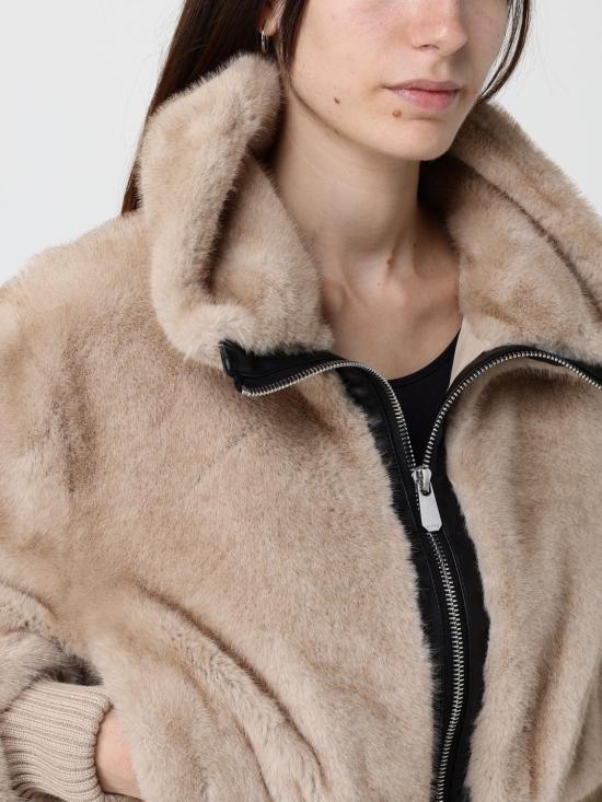 25FW 핑코 코트 105399A2PI C60 Beige - PINKO