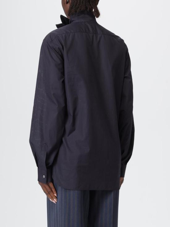 25FW 모스키노 셔츠 02035432 1555 Black - MOSCHINO