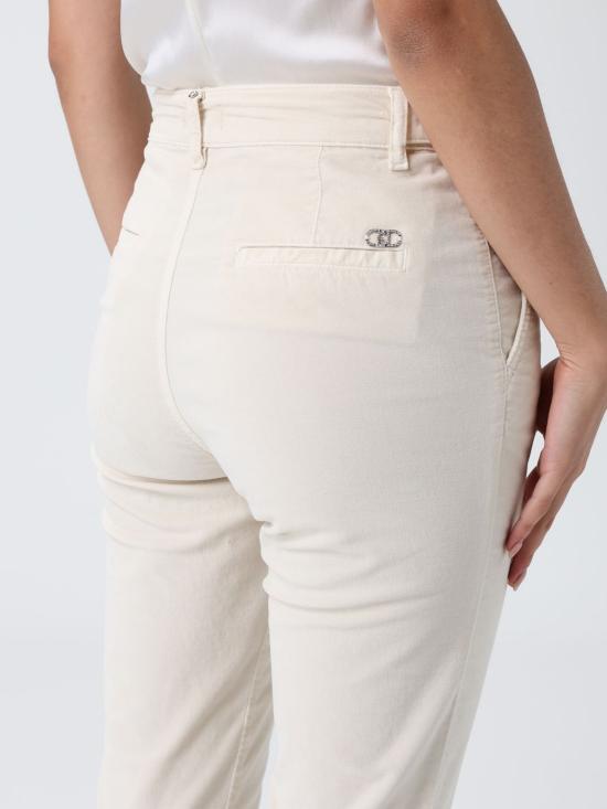 25FW 리우조 스트레이트 팬츠 MF5308T4590 20304 Beige - LIU JO