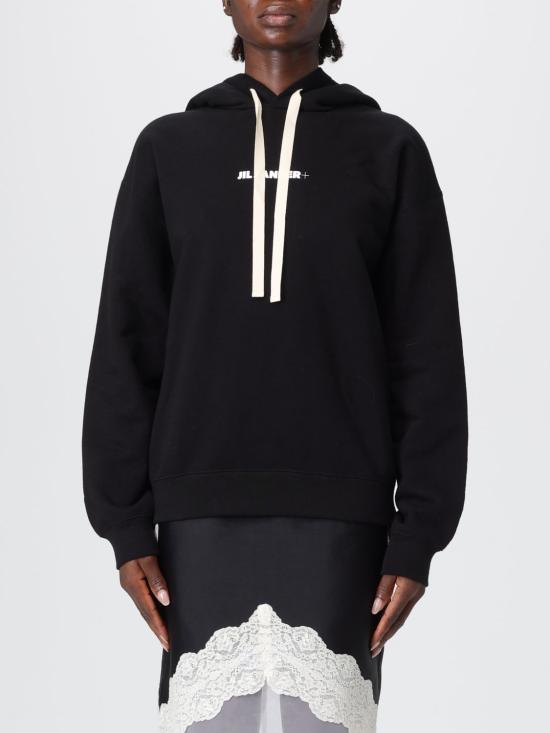 25FW 질샌더 스웨터 J40GU0123J20039 001 Black