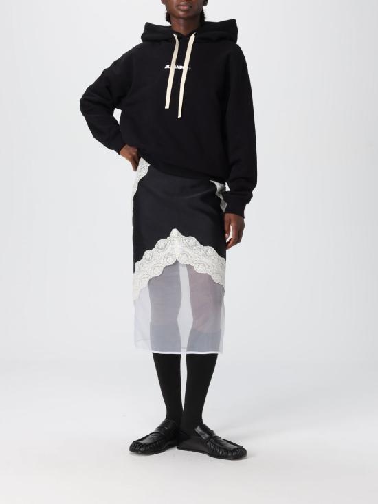 25FW 질샌더 스웨터 J40GU0123J20039 001 Black - JIL SANDER