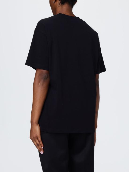 25FW 모스키노 반팔 티셔츠 07085442 1555 Black - MOSCHINO