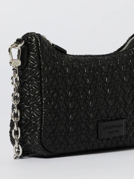 25FW 엠포리오 아르마니 크로스백 EW002961AF19228 UC001 Black - EMPORIO ARMANI