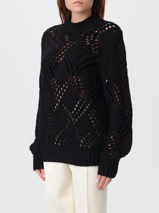 25FW 질샌더 스웨터 J03GP0184J14812 001 Black - JIL SANDER