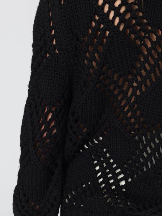 25FW 질샌더 스웨터 J03GP0184J14812 001 Black - JIL SANDER