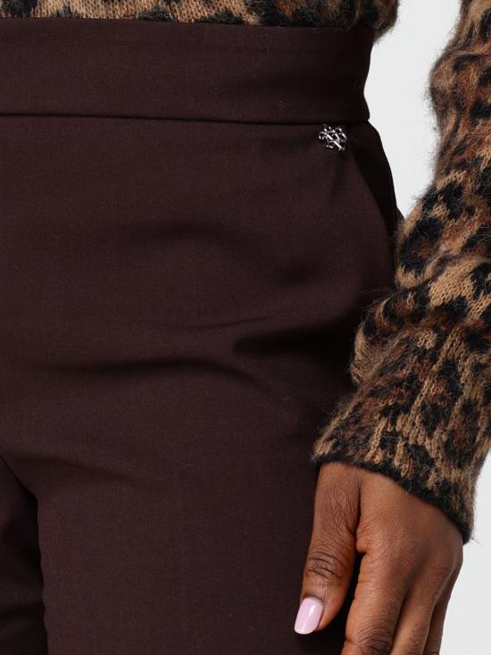 25FW 아니예 바이 스트레이트 팬츠 181201 00046 Brown - ANIYE BY