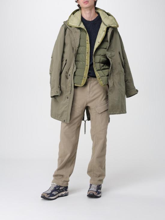 25FW 씨피 컴퍼니 몰스킨 스트레치 카고 팬츠  19CMPA234A110482G 356 Mastic - C.P. COMPANY