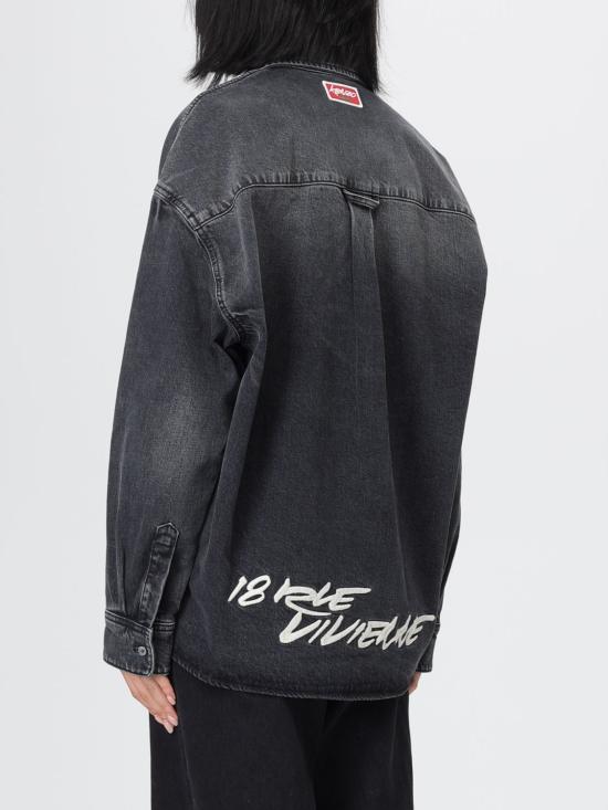 25FW 겐조 셔츠 FF62DC2506C8 BS Grey - KENZO