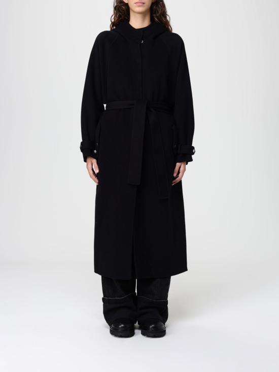 25FW 핑코 코트 105342A2XM Z99 Black