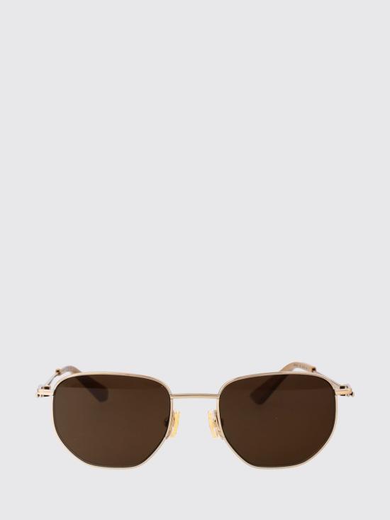 25FW 보테가베네타 선글라스 BV1301S 002 Gold - BOTTEGA VENETA