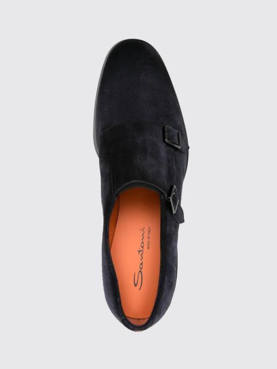 25FW 산토니 로퍼 MGEO18949NEAXGEX U60 Blue - SANTONI