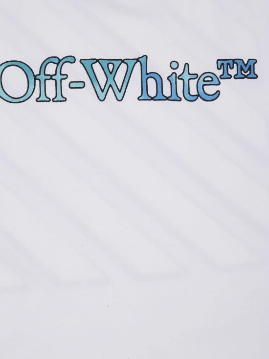 25FW [키즈] 오프화이트 티셔츠 OBAA002F25JER00I 0184 White - OFF WHITE