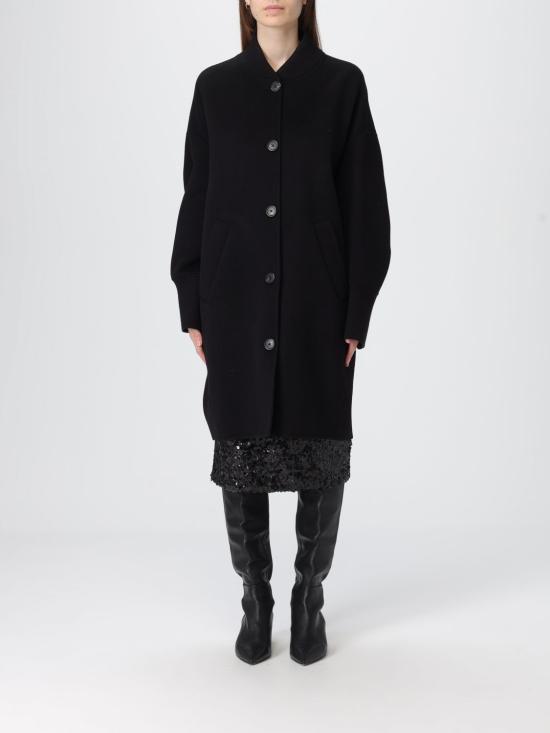 25FW 핑코 코트 105404A1ZQ Z99 Black