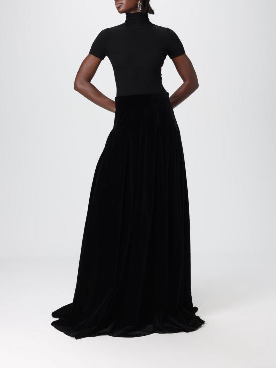 25FW 막스마라 AFA 아파 반소매 터틀넥 2521366283600 003 Black - MAX MARA