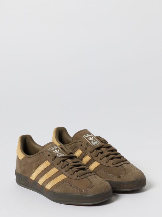 25FW 아디다스 가젤 인도어 스니커즈 JQ8386 Brown - ADIDAS
