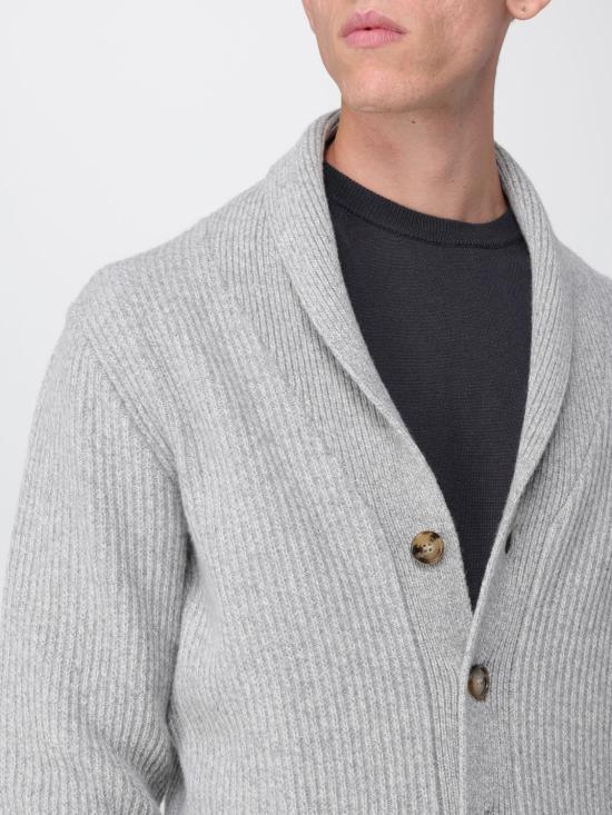 25FW 브룩스 필드 스웨터 203H K031 0888 Grey - BROOKSFIELD