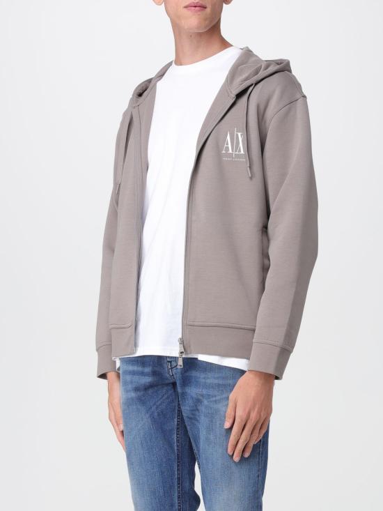 25FW 알마니 긴팔 티셔츠 XM000371AF10818 U6107 Grey - ARMANI