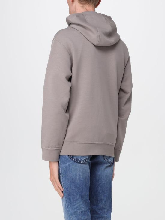 25FW 알마니 긴팔 티셔츠 XM000371AF10818 U6107 Grey - ARMANI