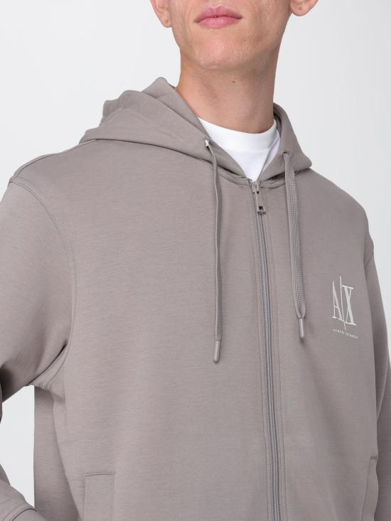 25FW 알마니 긴팔 티셔츠 XM000371AF10818 U6107 Grey - ARMANI