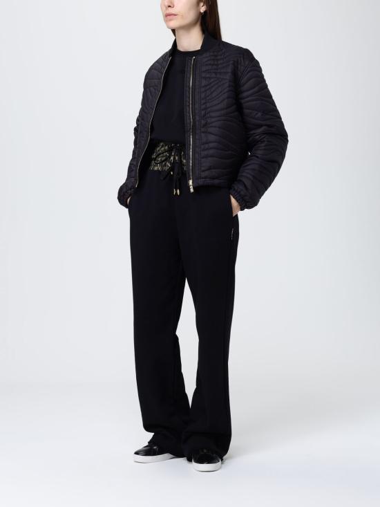 25FW 저스트까발리 봄버 자켓 79PAS423CQHD1 899 Black - JUST CAVALLI