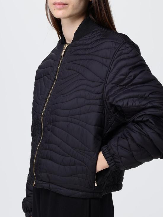 25FW 저스트까발리 봄버 자켓 79PAS423CQHD1 899 Black - JUST CAVALLI