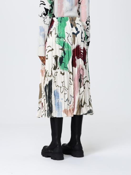 25FW 폴 스미스 롱 스커트 W1R278ST11132 92 White - PAUL SMITH