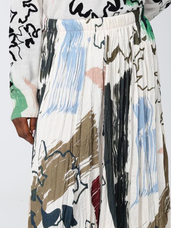 25FW 폴 스미스 롱 스커트 W1R278ST11132 92 White - PAUL SMITH