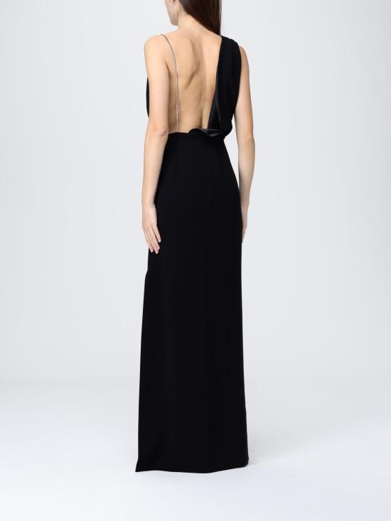 25FW 막스마라 롱 원피스 2521226024600 003 Black - MAX MARA