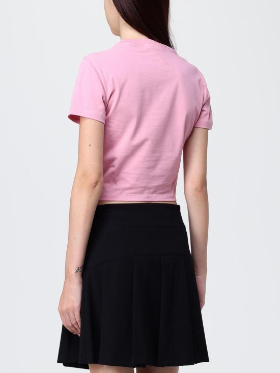 25FW 베르사체 반팔 티셔츠 79HAHC01CJ02C 459 Pink - VERSACE