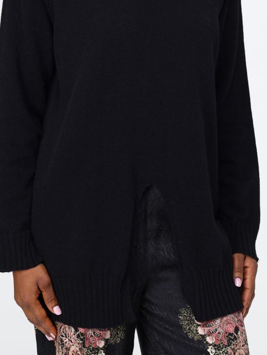 25FW 트윈셋 터틀넥 252TP3494 00006 Black - TWINSET