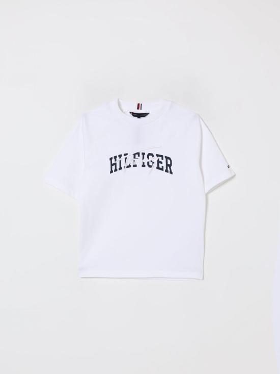 25FW [키즈] 타미힐피거 티셔츠 KB0KB09726 YBR White