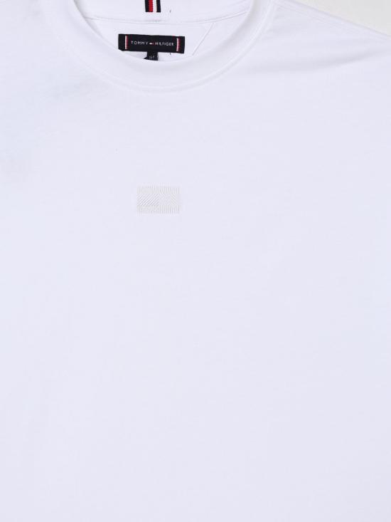 25FW [키즈] 타미힐피거 티셔츠 KB0KB09727 YBR White - TOMMY HILFIGER