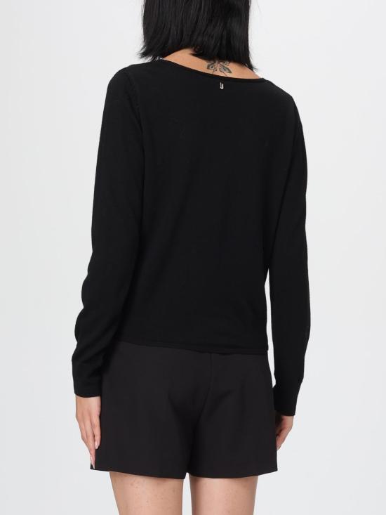 25FW 리우조 스웨터 CF5042MA82O 22222 Black - LIU JO