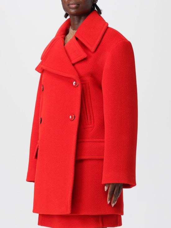 25FW 질샌더 코트 J02SW0037J40262 621 Red - JIL SANDER