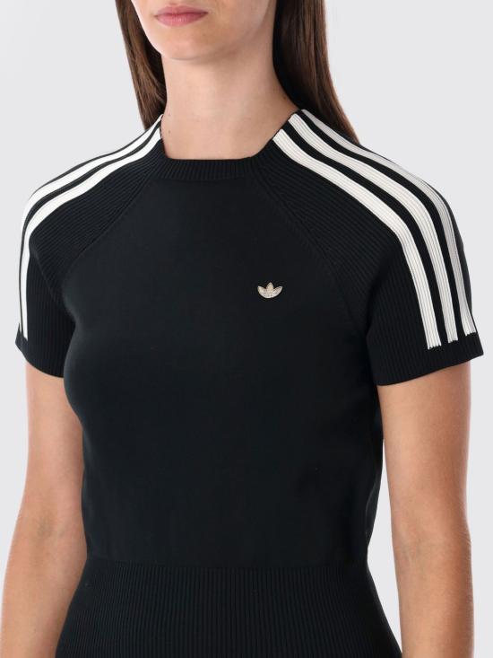 25FW 아디다스 삭 캘리 쇼트 슬리브 티셔츠 JW2518 Black - ADIDAS