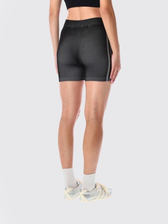 25FW 아디다스 심리스 3 스트라이프 부티 쇼츠 JV7160 Black - ADIDAS