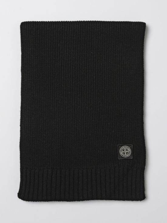 25FW [키즈] 스톤 아일랜드 스카프 N200002S00M3 V0029 Black