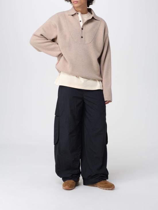 25FW 자크뮈스 폴로 티셔츠 SWM00609AK00276 150 Beige - JACQUEMUS