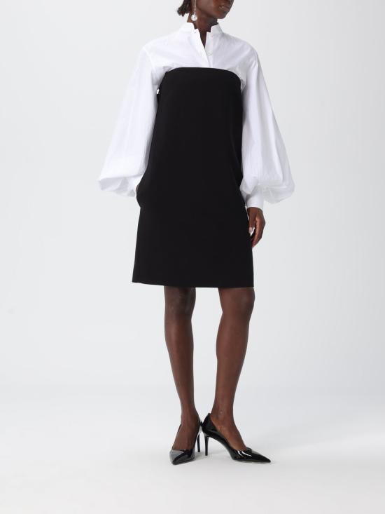 25FW 모스키노 롱 원피스 04455524 0555 Black - MOSCHINO