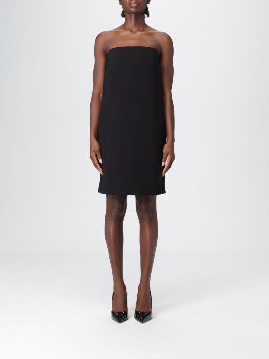 25FW 모스키노 롱 원피스 04455524 0555 Black