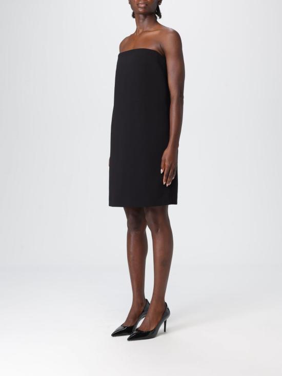 25FW 모스키노 롱 원피스 04455524 0555 Black - MOSCHINO