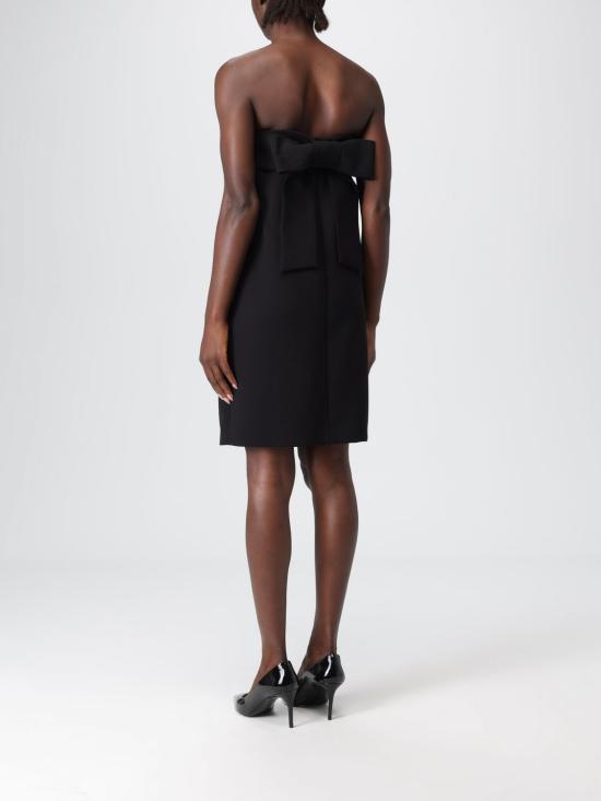 25FW 모스키노 롱 원피스 04455524 0555 Black - MOSCHINO