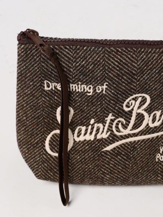 25FW 세인트바쓰 브리프케이스 ALI0022 HERRINGBONE 18 EMB 01352I Beige - MC2 SAINT BARTH