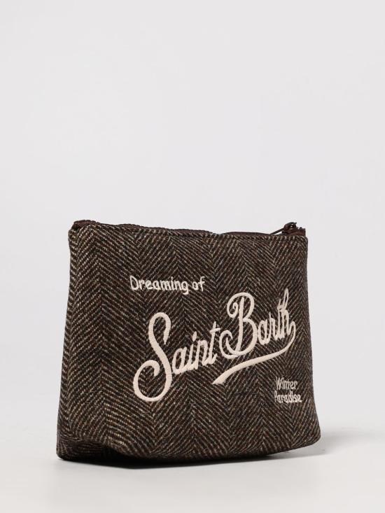 25FW 세인트바쓰 브리프케이스 ALI0022 HERRINGBONE 18 EMB 01352I Beige - MC2 SAINT BARTH