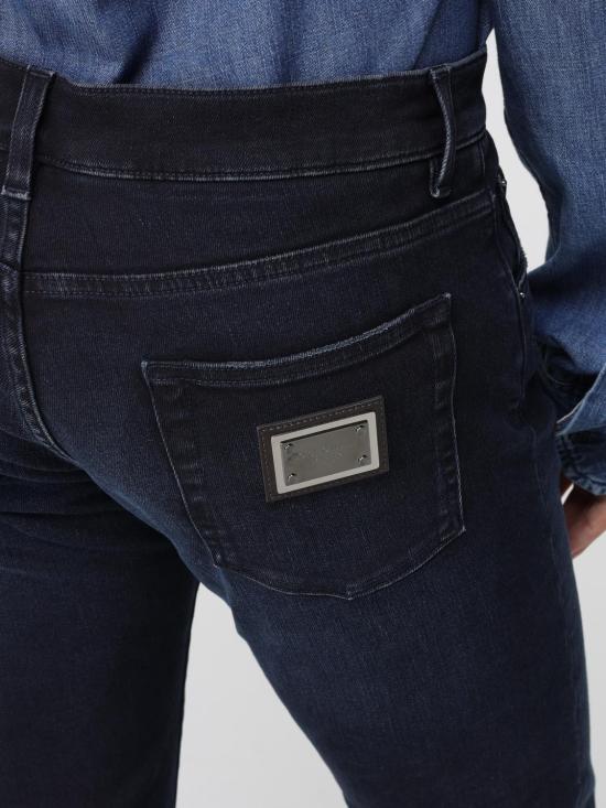 25FW 돌체앤가바나 데님 팬츠 GY07CDG8NI6 S9001 Black - DOLCE & GABBANA