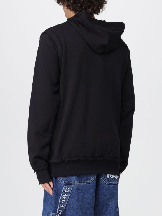 25FW 디스클레이머 긴팔 티셔츠 25IDS55195 NER Black - DISCLAIMER