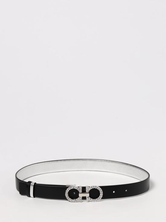 25FW 살바토레 페라가모 레귤러 벨트 23B727 746845 010 Silver - SALVATORE FERRAGAMO