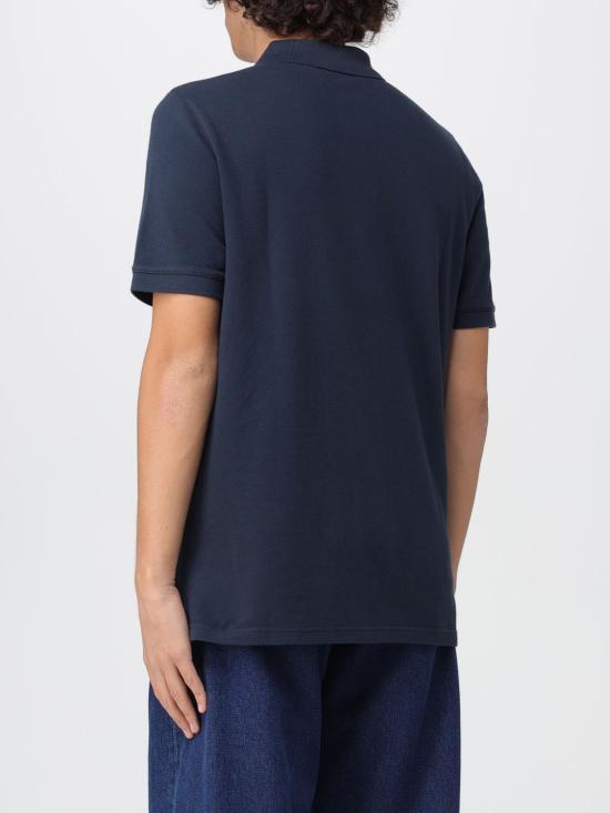 26SS 메종키츠네 폭스 헤드 레귤러 폴로 티셔츠 PM00209KP0002 0413 Blue - MAISON KITSUNE