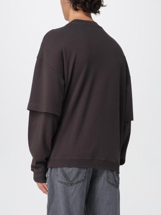 25FW 다크파크 반팔 티셔츠 MJE10JER01 0080 Brown - DARKPARK